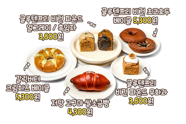 속이 편하고 소화가 잘 되는 베이커리