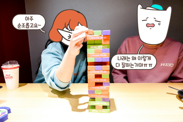 누가 누가 잘 쌓나ʕ·ᴥ·ʔ