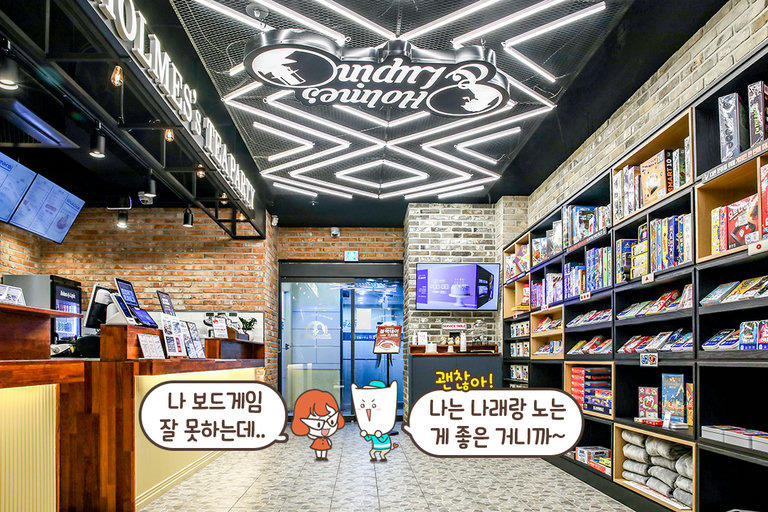 클래식한 벽돌 벽이 만들어내는 아늑한 분위기