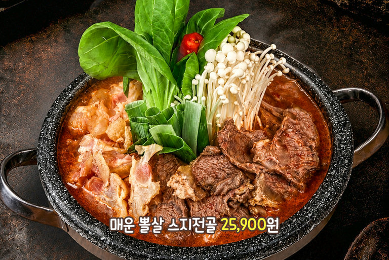 푸짐하게 즐기는 전골