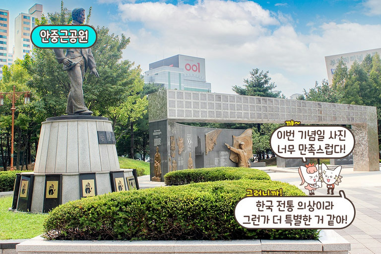 사진 촬영 후 산책까지 완벽한 코스👍