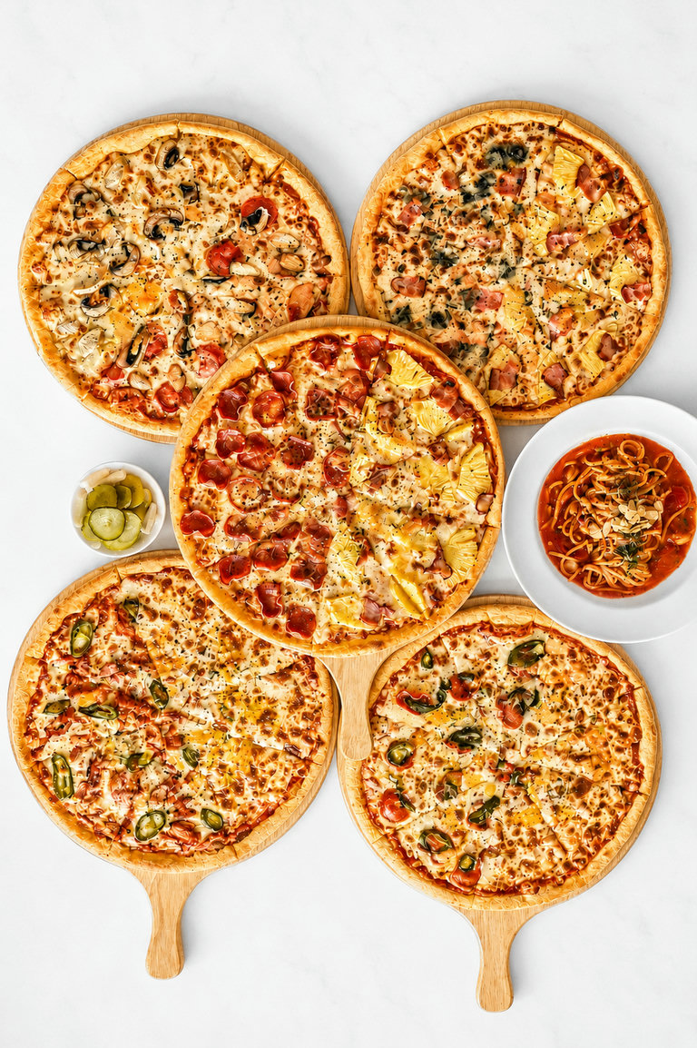 100% 수제로 만드는 건강한 씬피자🍕