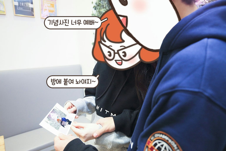 기념사진 출력하기