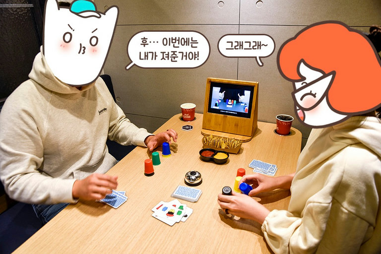 나래는 순발력에서 승!!