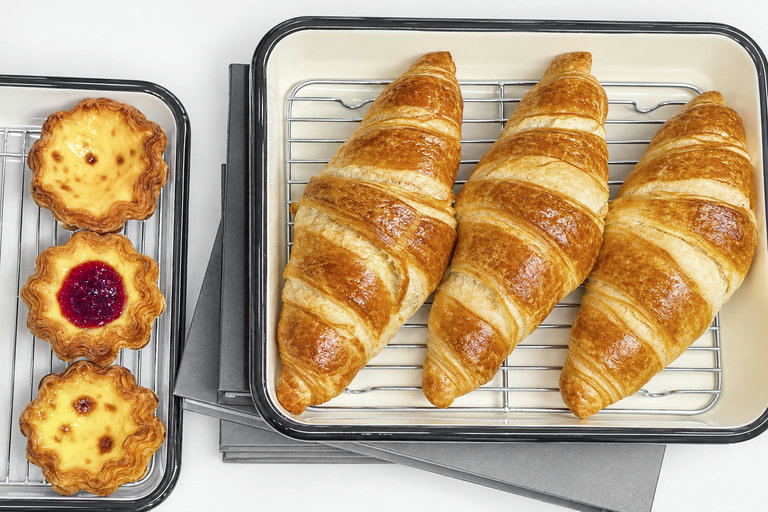 식감 천재 디저트까지!🥐