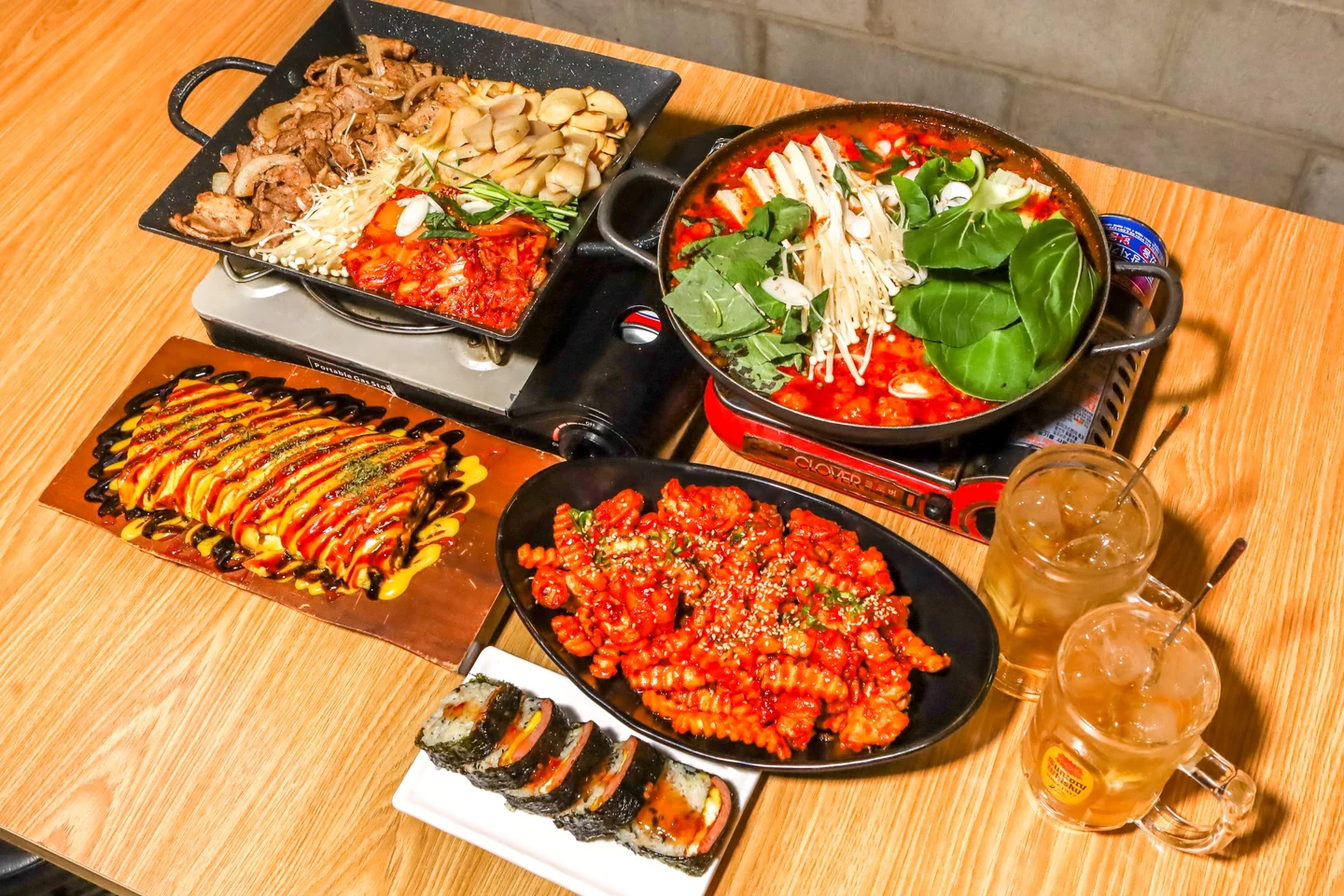 곱찬전골부터 삼합까지 다양한 메뉴!