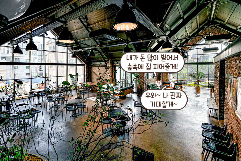 입구부터 정원까지 포토존이 가득한 이곳