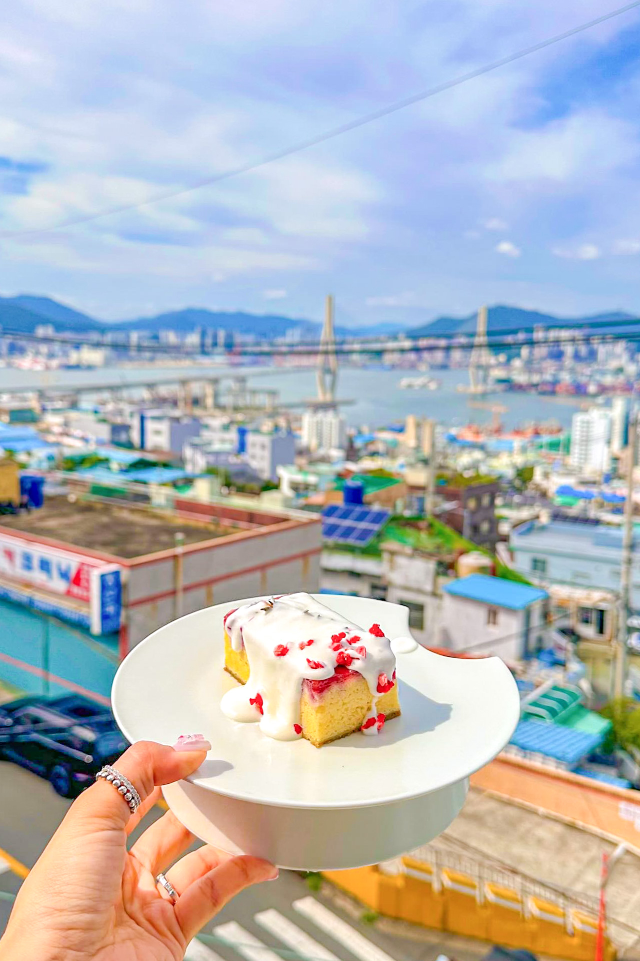 도심 뷰가 한 눈에 보이는 곳🌃