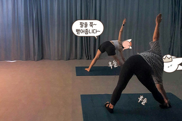 두고두고 활용할 수 있는 요가 동작!🤼‍♀️