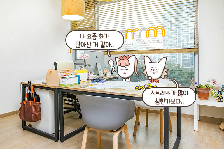 아늑한 내부에서 진행하는 상담