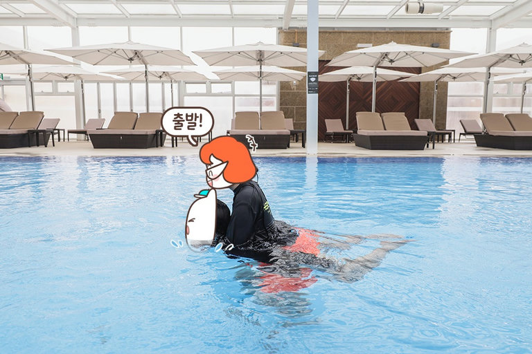 물속에선 스킨십 허용이양💕