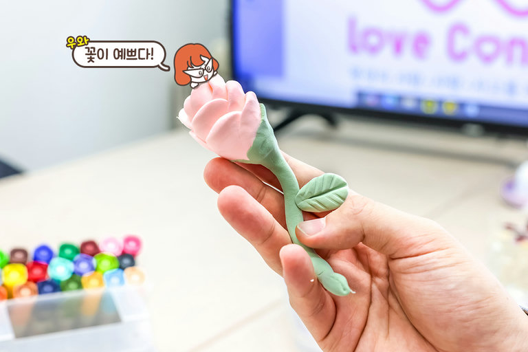 서로가 만든 작품을 비교해보기🤍