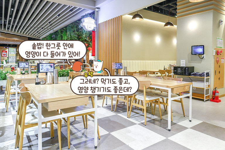 솥밥에서 중요한 건 뭐다? 밥!