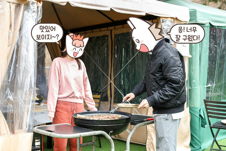 반찬까지 푸짐하게 제공🥗