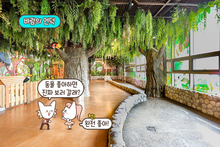 약 1,000평의 넓은 공간과 높은 층고☁️