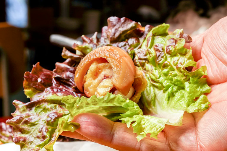 광주의 명물, 상추튀김🥗