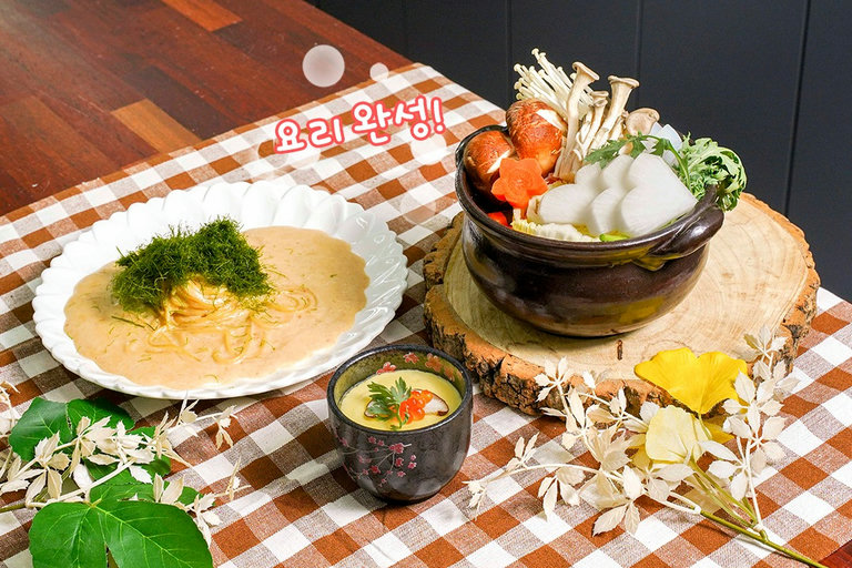 푸짐한 한상차림 완성🍝