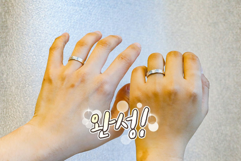 반짝반짝 표면 작업까지 하면 완성😎