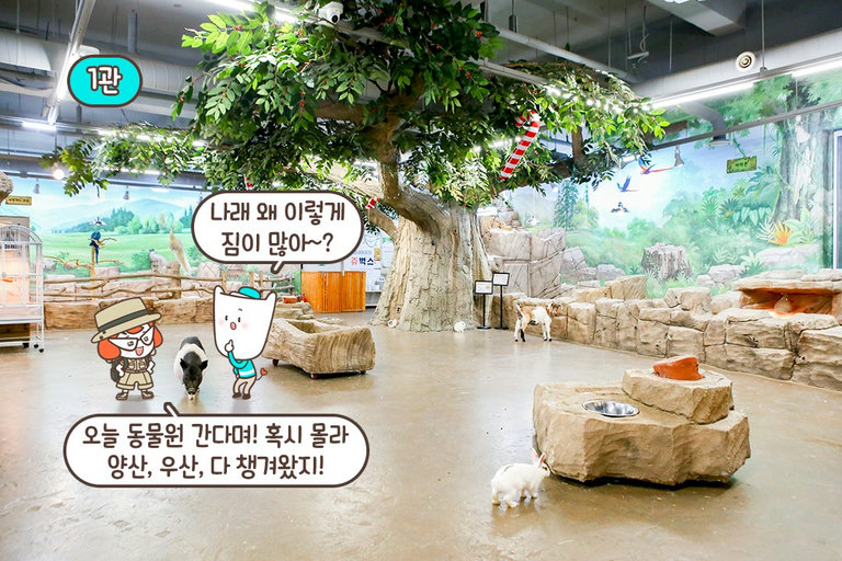 일반 동물원과는 차원이 다른 곳