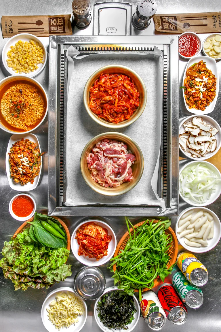 담백한 오리주물럭 오리 한 상🦆