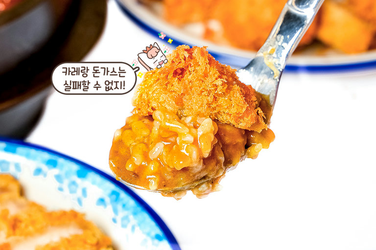 카레와 돈가스, 이 조합은 실패할 수 없지💕