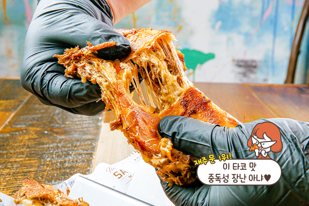 비리아 타코는 처음이지?😮