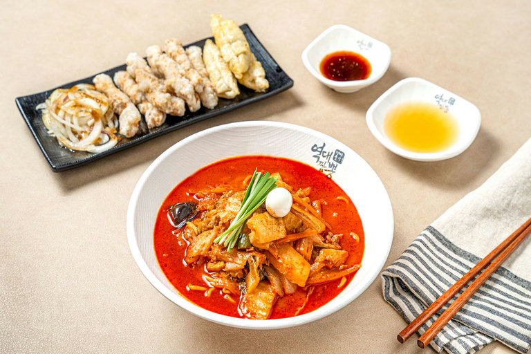 바삭한 탕수육과 진한 짬뽕😋
