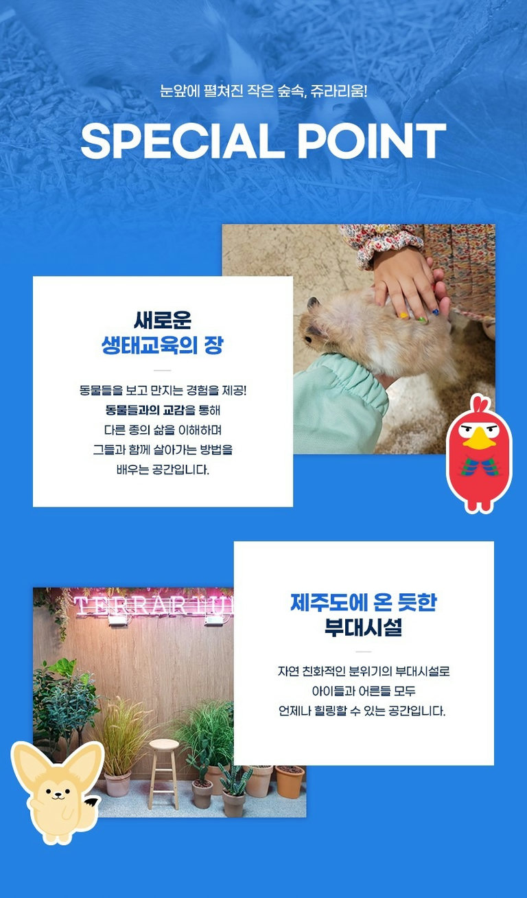 쥬라리움 세종점 방문시 체크체크 ✔