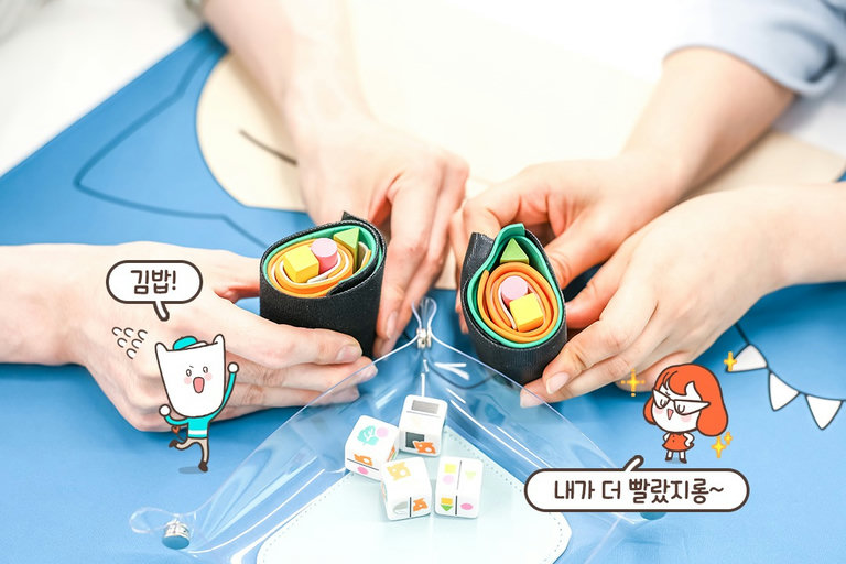돌돌 말아서 완성! 오늘은 내가 바로 김밥 요리사