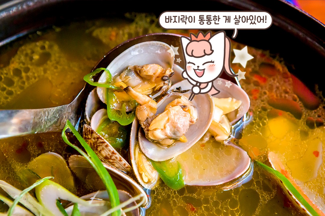ㄹㅇ술도둑 바지락술찜..!