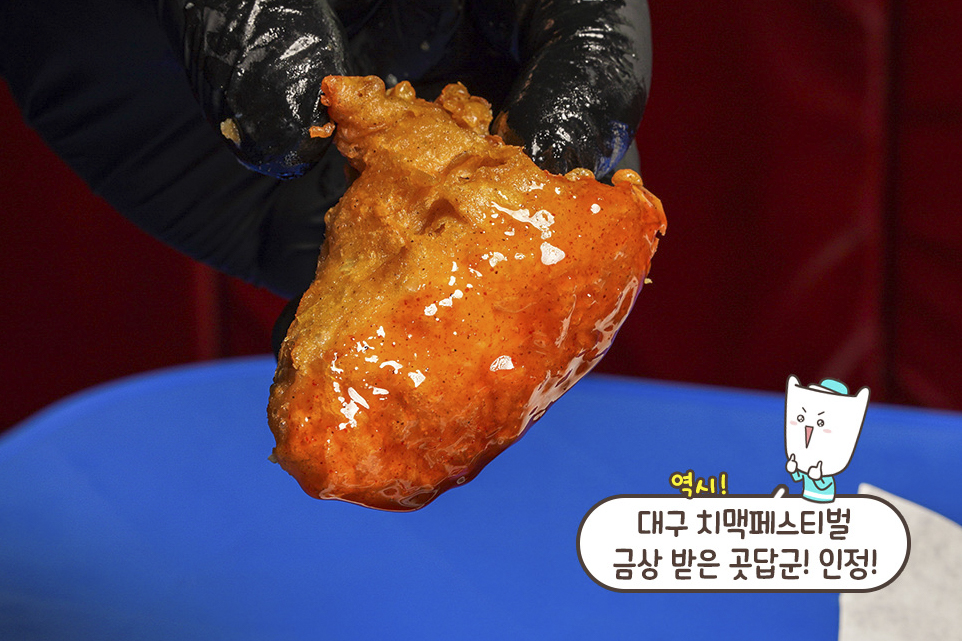대구 치맥페스티벌 금상 치킨이 강남에 떴다🍗