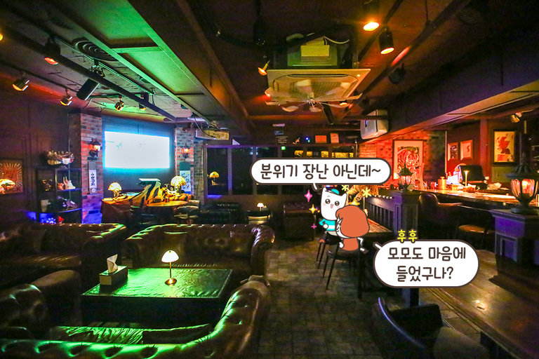 이색적인 느낌과 편안하고 친절한 바텐더분들 (•̀ᴗ•́)و ̑̑♡٩