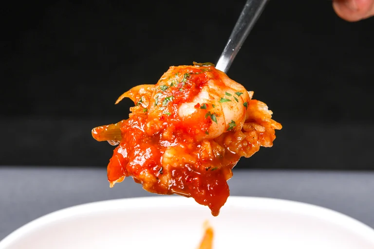 바다향 가득, 새우와 관자 토마토 스튜🍅