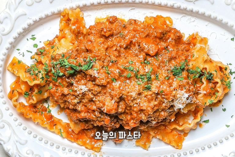 매일 달라지는 셰프 추천 파스타