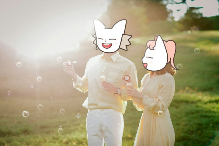 필름 카메라로 찍은 듯한 비주얼