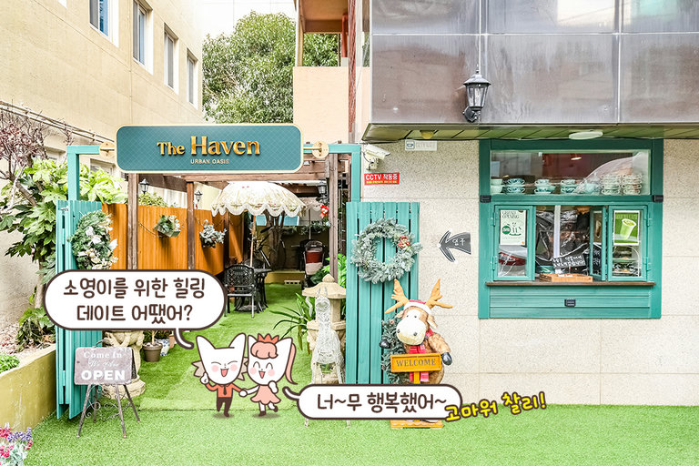 프라이빗하고 아늑한 카페를 찾고 있다면 여기로!