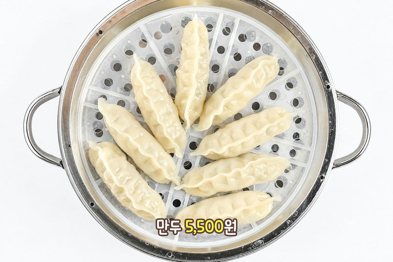 쫀득한 만두피가 매력적인 만두
