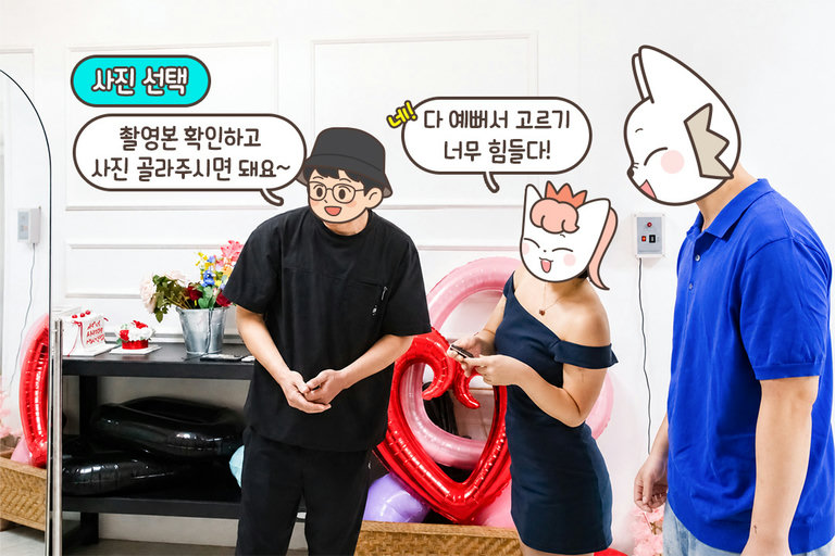촬영부터 사진 셀렉까지 한 번에🖥️