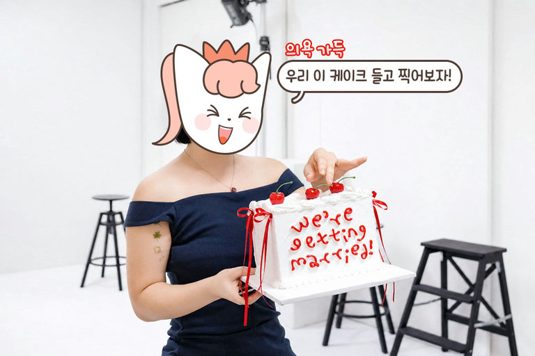 전신부터 가까운 커플 컷까지