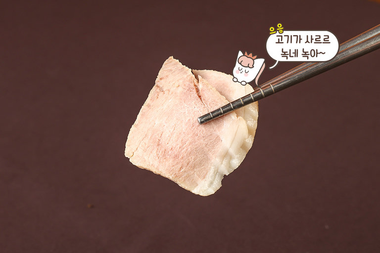 부드러움의 극치를 경험할 수 있는 수육상🥩