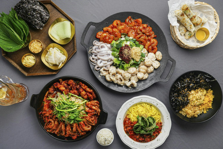 신선함이 살아있는 직화 쭈꾸미🦑