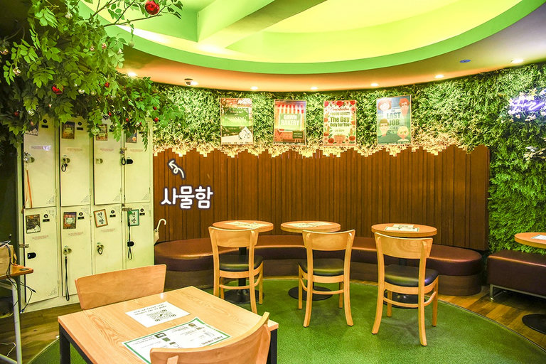 사물함부터 슬리퍼까지 전부 준비된 곳!