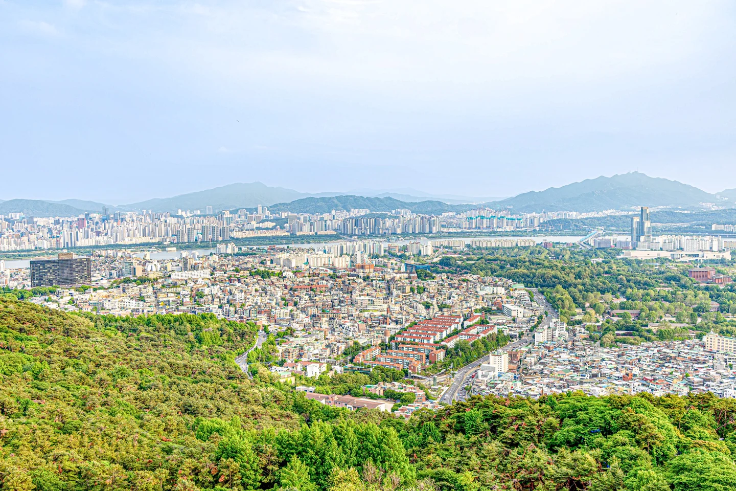 서울의 전경이 내 눈앞에!📸