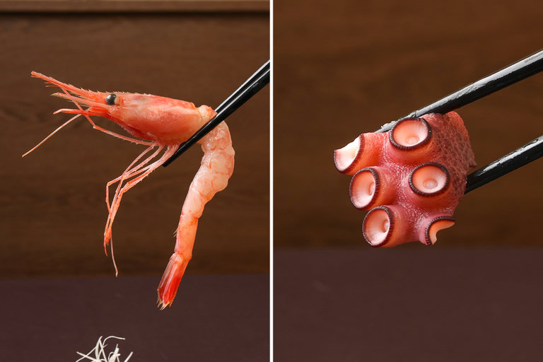 신선함이 살아있는 제철 사시미와 해산물🐟
