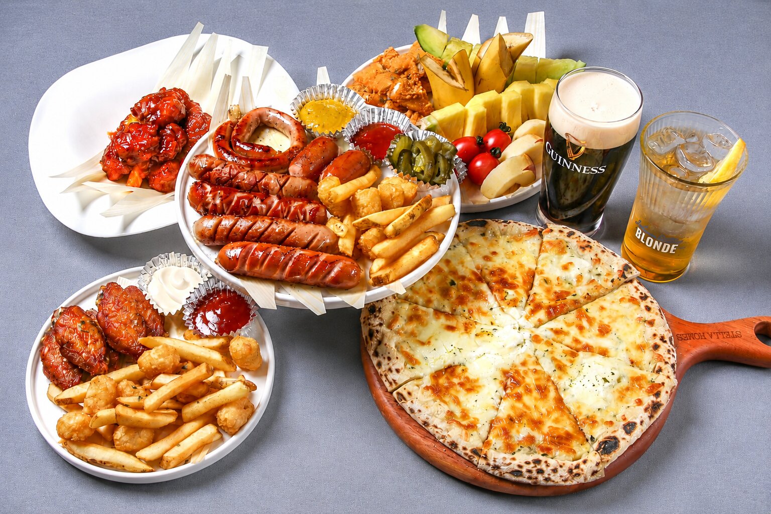 게임하면서 즐기는 푸짐한 안주 한상🍻