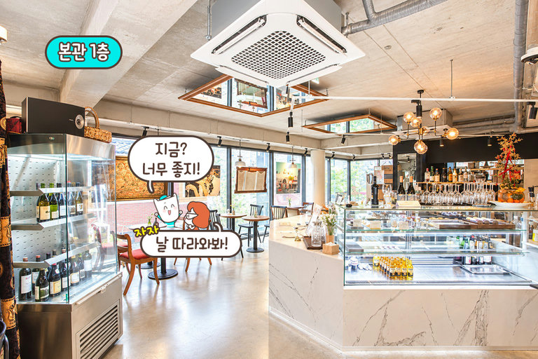 햇살 가득한 곳에서 커피 한 잔의 여유☕️