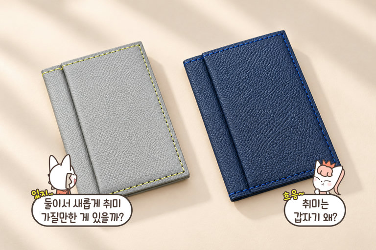 매일 손이 가는 가죽 소품 만들기👝