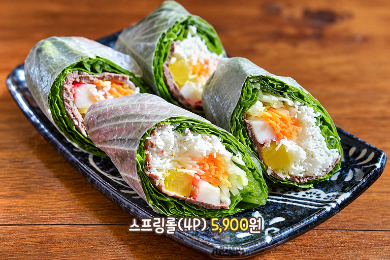 바삭한 스프링롤과 푸짐한 월남쌈🥬