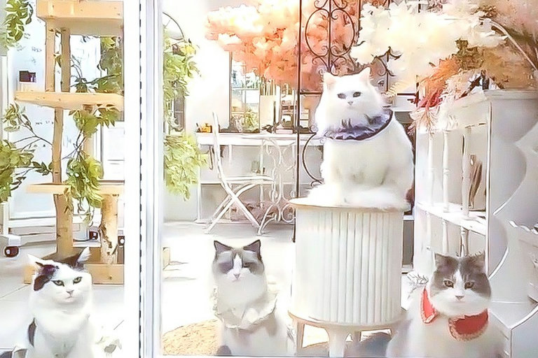 귀여운 냥이들이 반겨주는 이곳😻