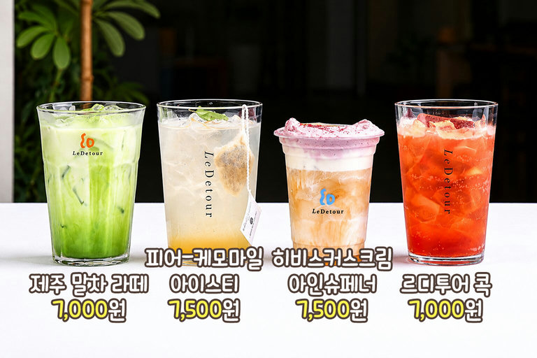 르디투어만의 트렌디한 베이커리 라인업✨